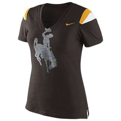 wyoming cowboys replica nike tee football