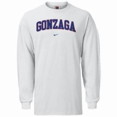 Nike Gonzaga Bulldogs Elite Long Sleeve Shooting Shirt