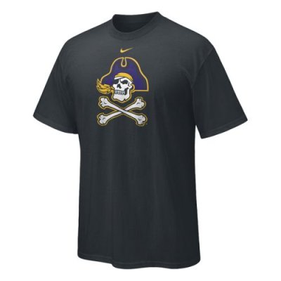 East Carolina Shirt - Nike Short Sleeve Logo T Shirt