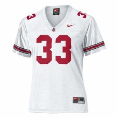 Ohio State Buckeyes #33 Womens Nike Football Jersey