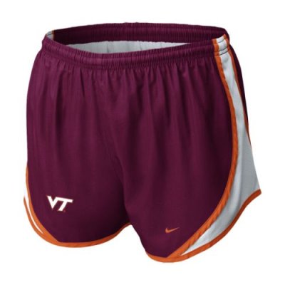 Nike Virginia Tech Hokies Womens Tempo Short