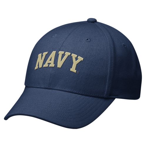 Nike Navy Midshipmen Swoosh Flex Hat One Size