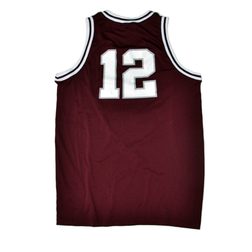 Nike Texas A&m Aggies Replica Basketball Jersey - #12 Maroon
