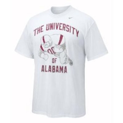 Alabama Crimson Tide T-shirt - Old School Football By Nike