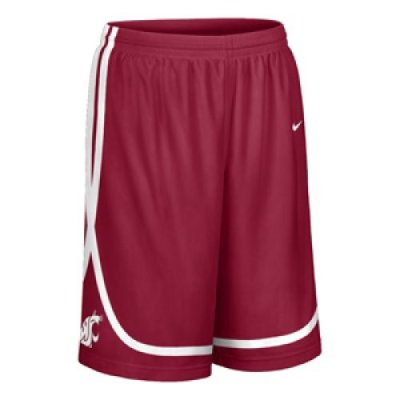 Nike Washington State Cougars Basketball Short - Twill Crimson