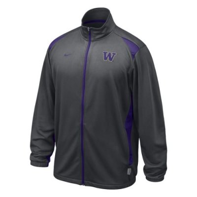 Washington Huskies Jacket - Nike Players Training Warm-up Jacket