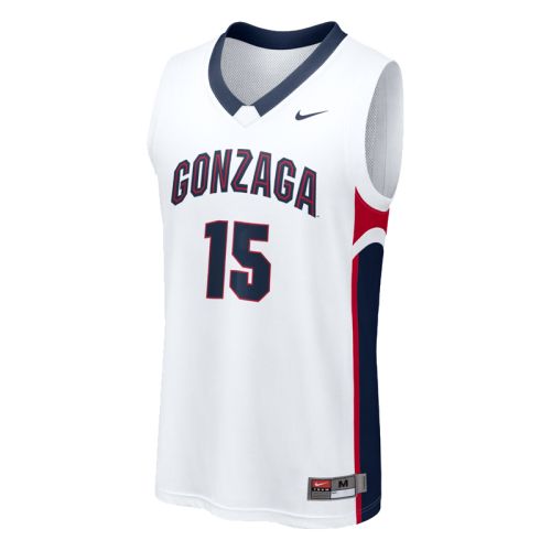 Gonzaga Bulldogs center jersey