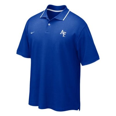 TeamStores.com - Air Force Falcons Polo Shirt - Nike Cotton Pique P