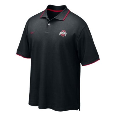 Ohio State Buckeyes Polo Shirt - Nike Cotton Pique Polo Shirt