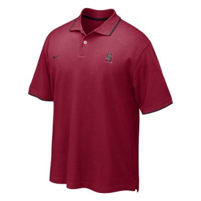 Nike Stanford Cardinals Cotton Pique Polo Shirt