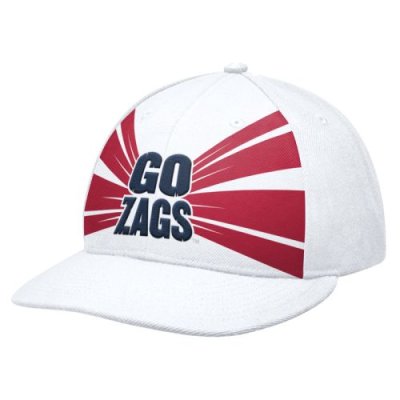 Nike Gonzaga Bulldogs Aero Graphic 643 Flat Bill Swoosh Flex Hat