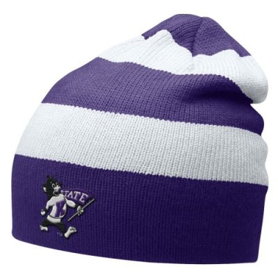 Nike Kansas State Vintage Logo Knit Beanie Cap