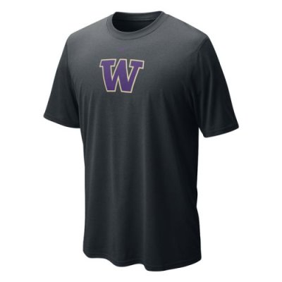 Washington Huskies - Nike Short Sleeve Dri-fit Logo Legend T Shirt