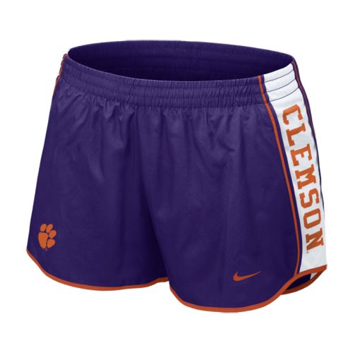 Nike Clemson Tigers Womens Pacer Shorts