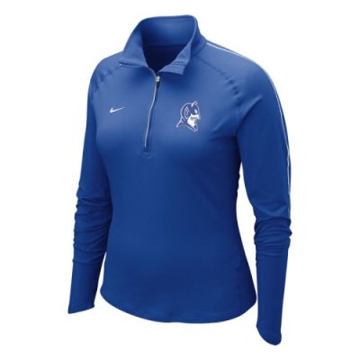 Nike Duke Blue Devils Womens Half-zip Dri-fit Element Top