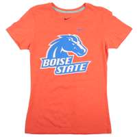 Nike Boise State Broncos Womens Graphic Blended T-shirt