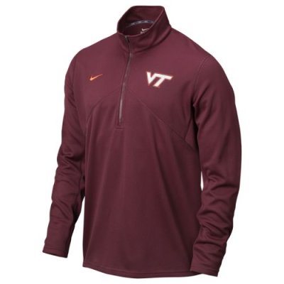 Nike Virginia Tech Hokies 1/4 Zip Training Top