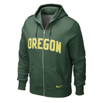 Nike Oregon Ducks Classic Full-zip Hooded Sweatshirt