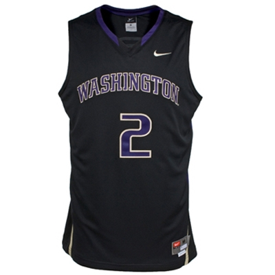 University Of Washington Huskies Men's Nike Team Basketball Jersey Size  Medium