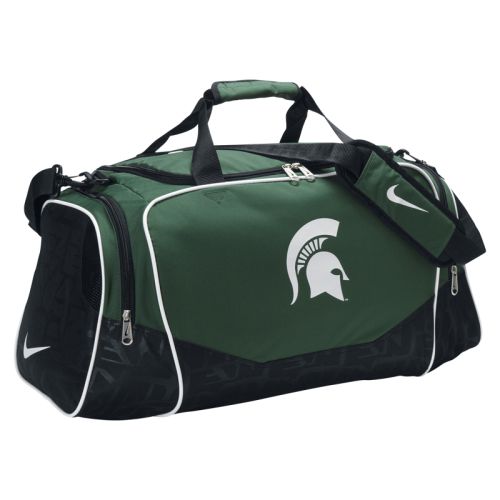 nike duffel bag green