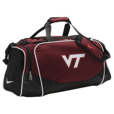 Nike Virginia Tech Hokies Medium Brasilia Duffel Bag