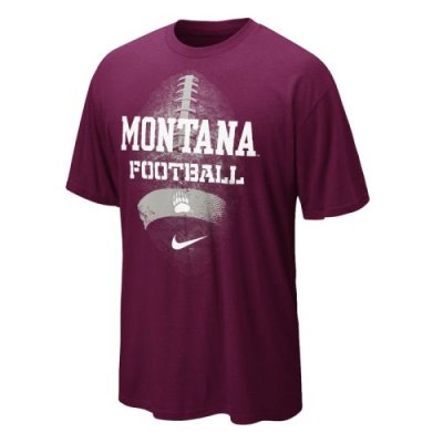 Nike Montana Grizzlies Seasonal Football T-shirt