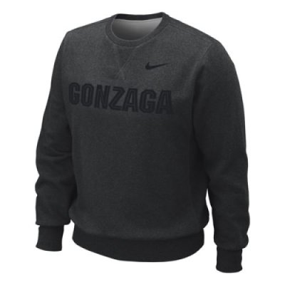 Nike Gonzaga Bulldogs Seasonal Fleece Crew Sweatshirt