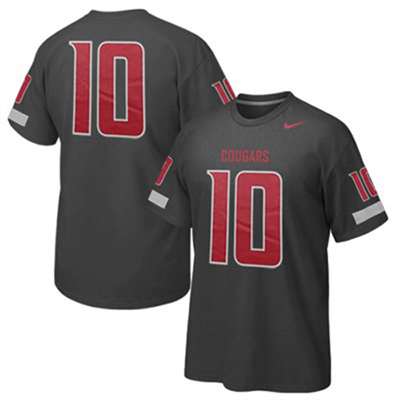 Nike Washington State Cougars Football Jersey Replica T-Shirt - #10 ...