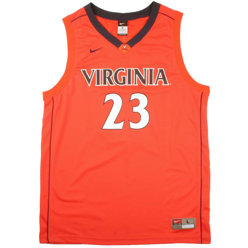 Orange basketball jersey number