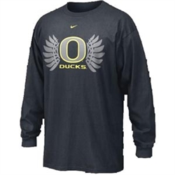 Nike Oregon Ducks Long Sleeve Wings Logo T-shirt