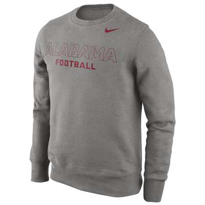 Nike Alabama Crimson Tide Practice Classic Crew Sweatshirt