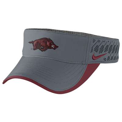 Nike Arkansas Razorbacks Tech Football Visor