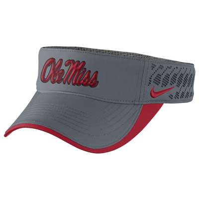 Nike Mississippi Ole Miss Rebels Tech Football Visor