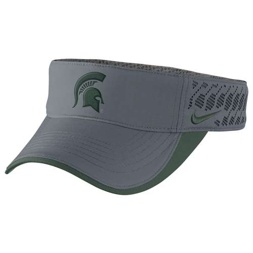 michigan state nike visor