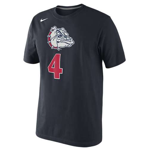 Nike Gonzaga Bulldogs Tourney Take Over T-Shirt - #4 Navy