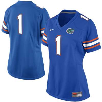 Nike Florida Gators Women's Replica Football Jersey - #1 Royal