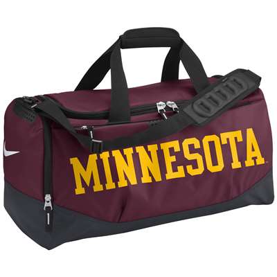 Nike Minnesota Golden Gophers Team Training Medium Duffle Bag