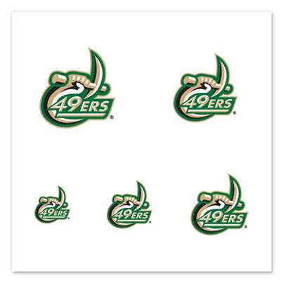 North Carolina-Charlotte 49ers Fingernail Tattoos - 4 Pack