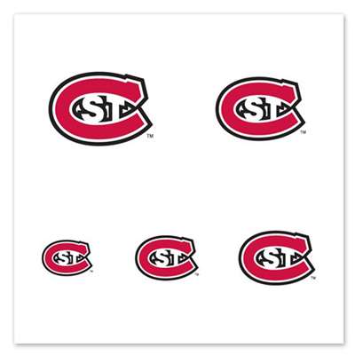 St. Cloud State Huskies Fingernail Tattoos - 4 Pack