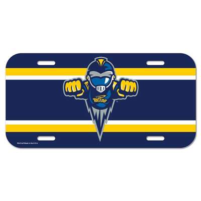 Toledo Rockets Plastic License Plate