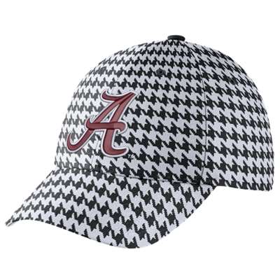 Nike Alabama Crimson Tide Houndstooth Dri-Fit Swoosh Flex Hat