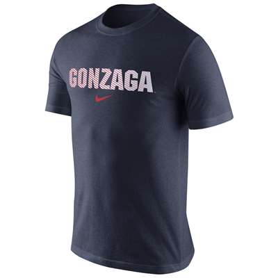 Nike Gonzaga Bulldogs Tri-Blend Heathered T-Shirt