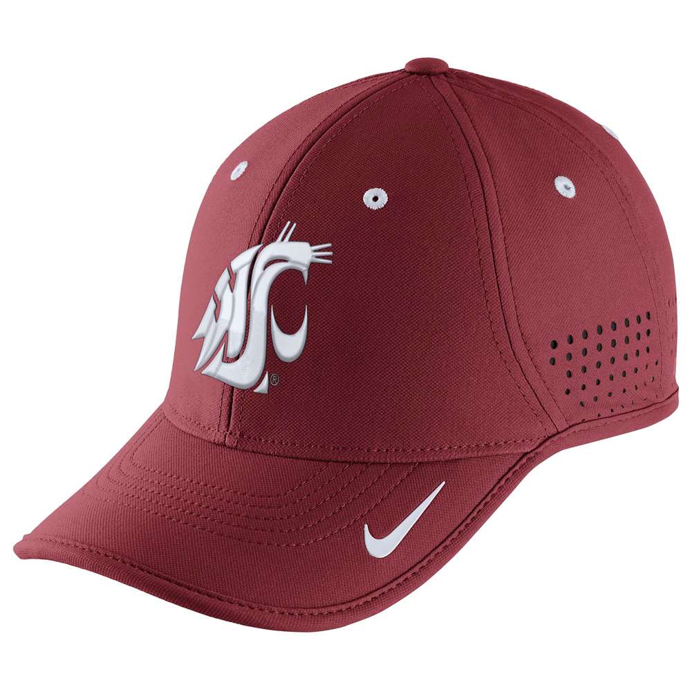 Nike Washington State Cougars Dri-FIT Coaches Cap - Crimson