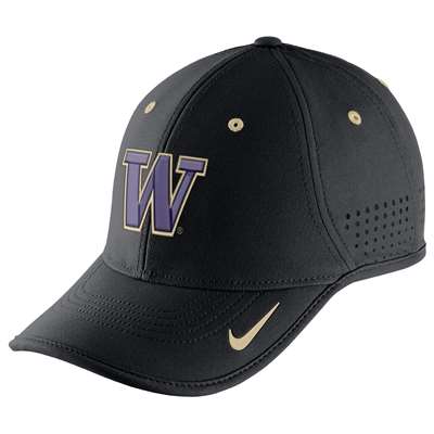 Nike Washington Huskies Dri-FIT Coaches Cap - Black