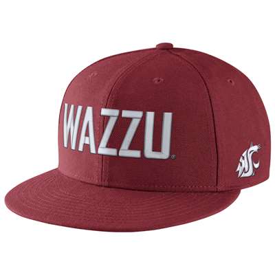 Nike Washington State Cougars Pro Verbiage Snap Back Hat