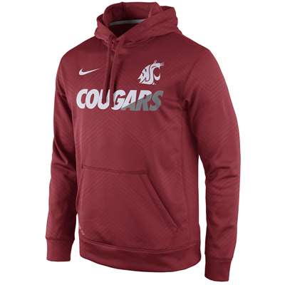 Nike Washington Cougars Sideline KO Fleece Hooded Sweatshirt