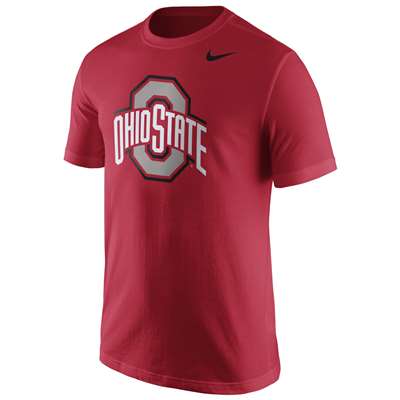 Nike Ohio State Buckeyes Cotton Logo T-Shirt