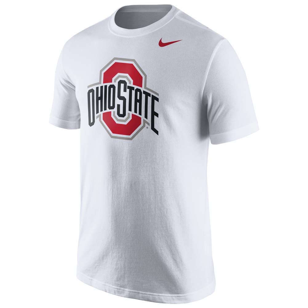 Nike Ohio State Buckeyes Cotton Logo T-Shirt
