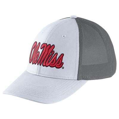 Nike Mississippi Ole Miss Rebels Dri-FIT Mesh Back Swoosh Flex Hat