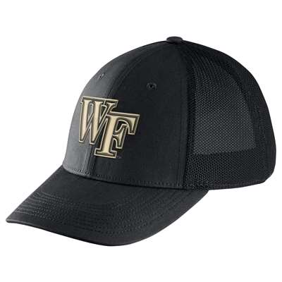 Nike Wake Forest Demon Deacons Dri-FIT Mesh Back Swoosh Flex Hat